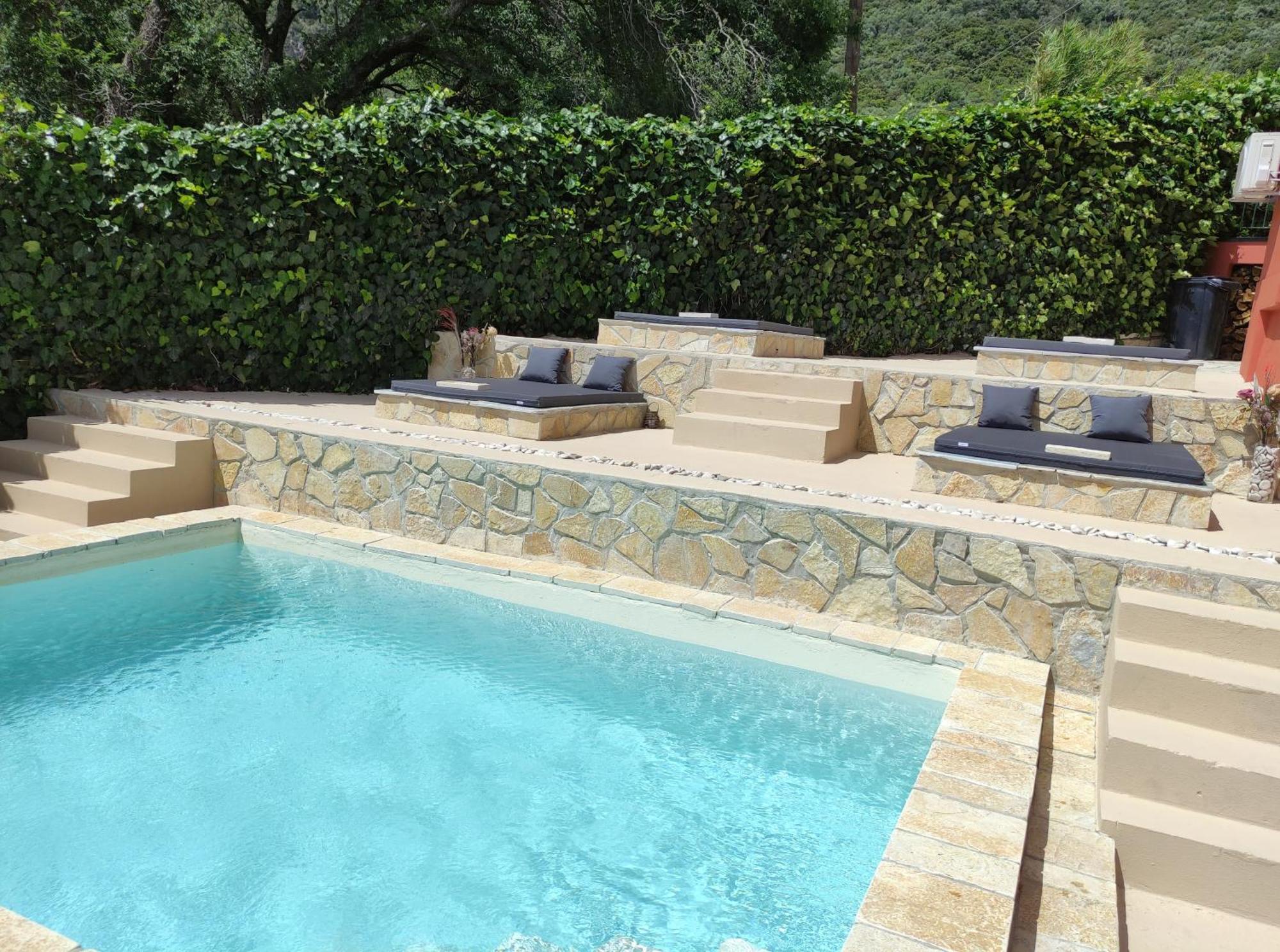 Gkk House Private Swimming Pool Luxury House Villa Skriperon Exteriör bild