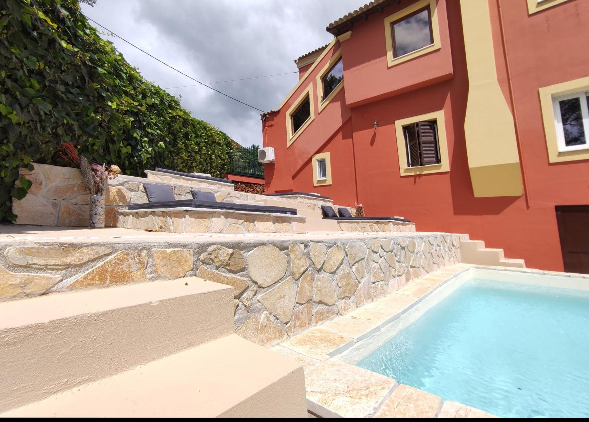 Gkk House Private Swimming Pool Luxury House Villa Skriperon Exteriör bild